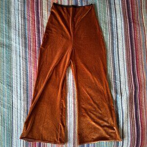 🤎 Solstice Intimates velvet festival bell bottoms, size MEDIUM 🤎